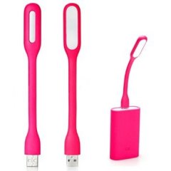 ELBA LXS-001 PEMBE OKUMA LAMBASI USB LED IŞIK ESNEK OKUMA LAMBA