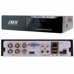 JMK HV 7104 KAYIT CİHAZI 4 KANAL AHD/DVR/IP/CVI/TVI ANALOG  2.5'' 1080P HYBRİD DESTEKLİ KAYIT CİHAZI