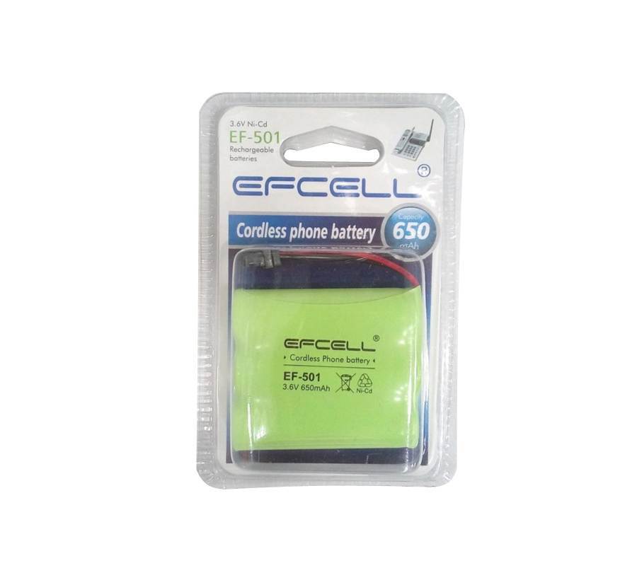 EFCELL EF-501 3,6V 650 MAH ŞARJLI TELSİZ TELEFON PİLİ