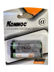 KONNOC KCP-02AAA TELSİZ TELEFON ŞARJLI PİL AAA 900MAH 2.4V 2'Lİ İNCE ŞARJLI  SIEMENS TELEFON PİLİ