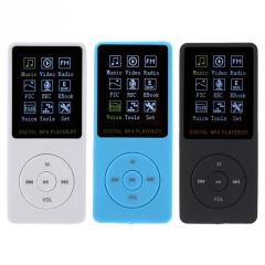 MP3MÜZİK ÇALAR 1.8'' DİJİTAL LCD EKRAN KULAKLIK+ USB KABLO RADYO/FM SD TAŞINABİLİR SİYAH MP3ÇALAR