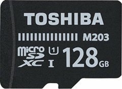 Toshiba THN-M203K1280EA M203 Hafıza Kartı 128 Gb 100MB/s  Class 10 Micro Sd Kart High Speed