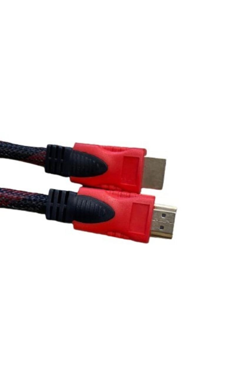 MTC MT H-04 HDMI KABLO 10 METRE 1.4 3D FULL HD 1080P 24K GOLD KAPLAMA İPEK ÖRGÜLÜ HDMI KABLO