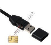 SİM KART ÜZERİNDEN SINIRSIZ DİNLEME VE TAKİP IPHONE/SAMSUNG İKİ BAŞLIKLI TELEFON ŞARJ USB KABLO 1110