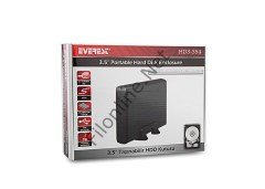 Everest HD3-354 Taşınabilir Harici Hard Disk Kutusu 3.5 Usb 3.0 SATA Hard Disk Kutusu