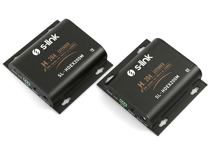 S-Link SL-HDEX200M Extender RJ45 to HDMI/ HDMI 200M Uzatıcı H.264-HDMI