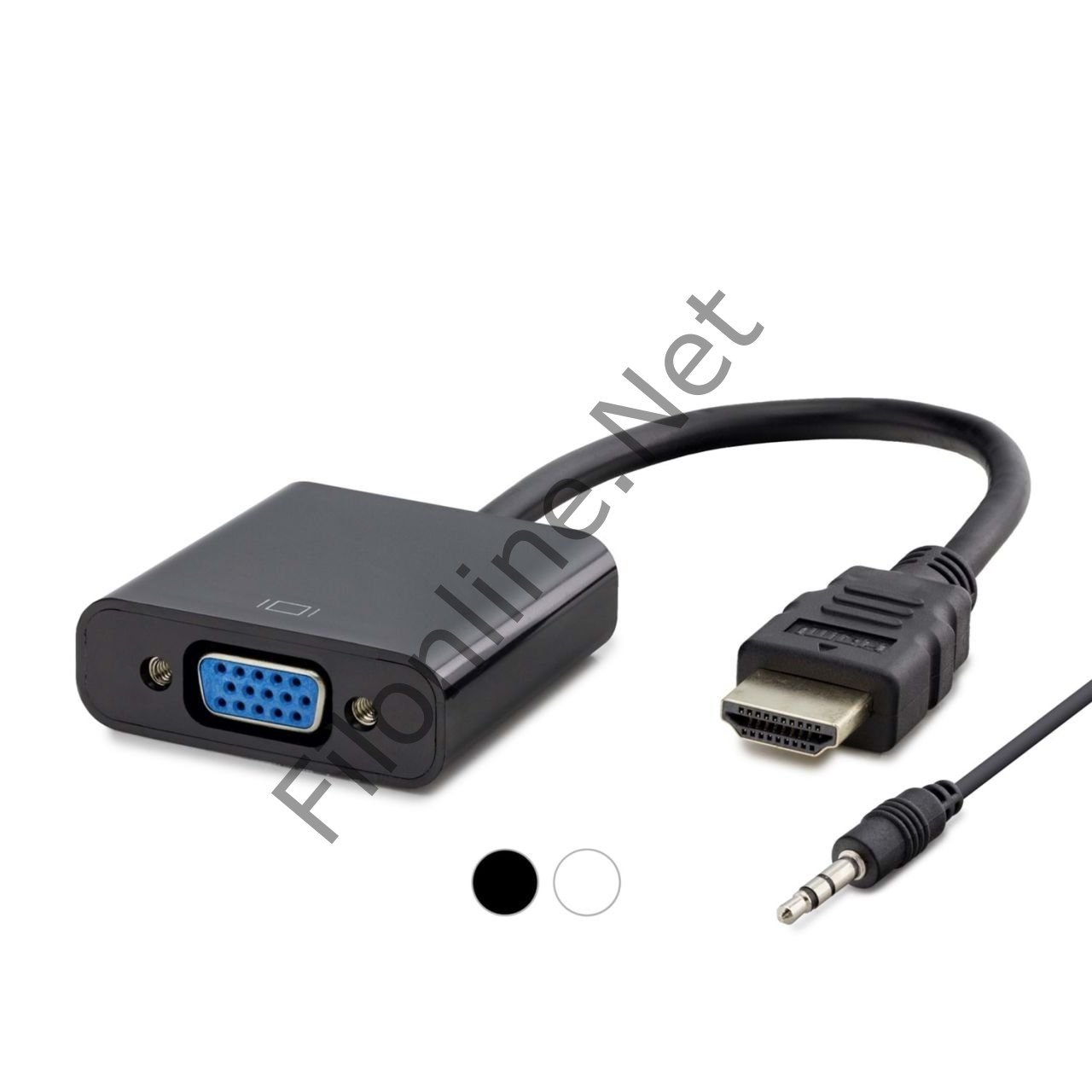 TAKY ADAPTÖR ÇEVİRİCİ HDMI TO VGA + SESLİ ÇEVİRİCİ ADAPTÖR