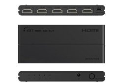 S-Link Swapp SW-HDSW4 HDMI Çoklayıcı 4 Port HDMI Switch 1080P 4K 60HZ/HDR
