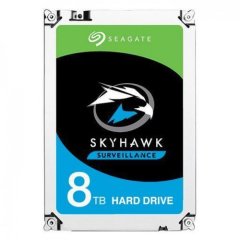 HARDDİSK 3.5'' 256MB 8TB 7200RPM SATA 3.7 HARDDİSK 7/24 GÜVENLİK DİSKİ SKYHAWK SEAGATE ST8000VX004