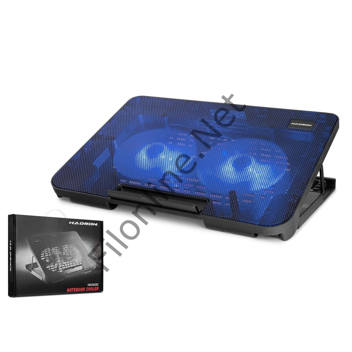 HADRON HDX4252 NOTEBOOK SOĞUTUCU LEDLİ ÇİFT FANLI SOĞUTUCU