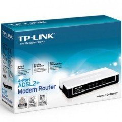 Tp-Link TD-8840T Modem 4 Port 24Mbps ADSL2+ Modem Router