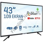 ONVO OV43250 43'' 109 EKRAN UYDU ALICILI FULL HD ANDROID SMART LED TV