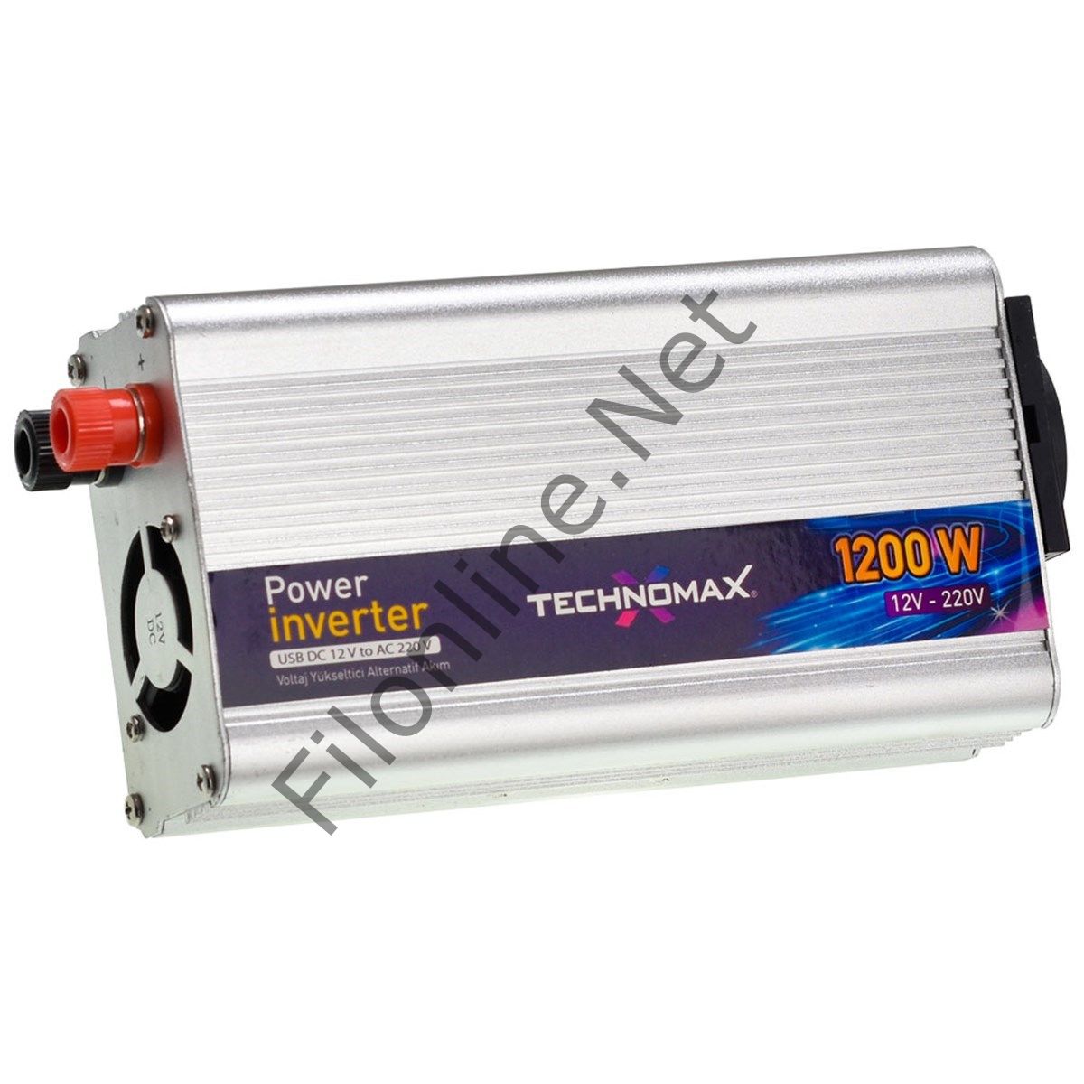 TECHNOMAX TM-9203 12V 1200W MODİFİYE SİNÜS İNVERTER