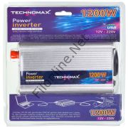 TECHNOMAX TM-9203 12V 1200W MODİFİYE SİNÜS İNVERTER