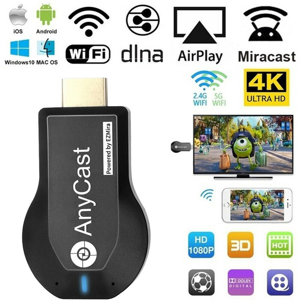 POWERMASTER PM-6005 ANYCAST M2 PLUS KABLOSUZ HDMI GÖRÜNTÜ + SES AKTARICI