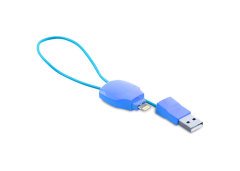 S-link IP-303 iPhone 5/6 to Usb Şarj Kablosu Mavi