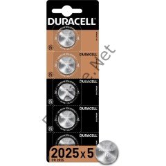 DURACELL CR2025 LITHIUM 3V PİL 5'Lİ KARTELA