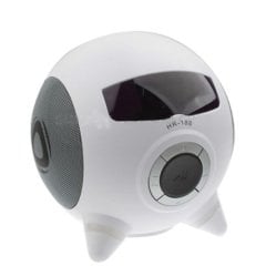 BEWELL BS-04 MÜZİK KUTUSU PANDA FM/USB/SD/MP3 RADYO STEREO SPEAKER MÜZİK KUTUSU BEYAZ