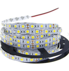 OOKAY-4040 ŞERİT LED 12V 1A 60 LEDLİ 3 ÇİPLİ SİLİKONSUZ ŞERİT LED GÜNIŞIĞI 5 METRE ŞERİT LED