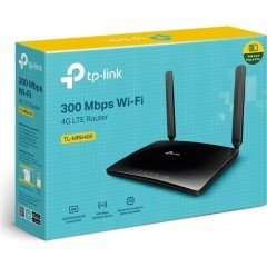 TP-LINK TL-MR6400 Kablosuz Modem 300Mbps Wireless 4G LTE Çift Antenli Router/ADSL Modem