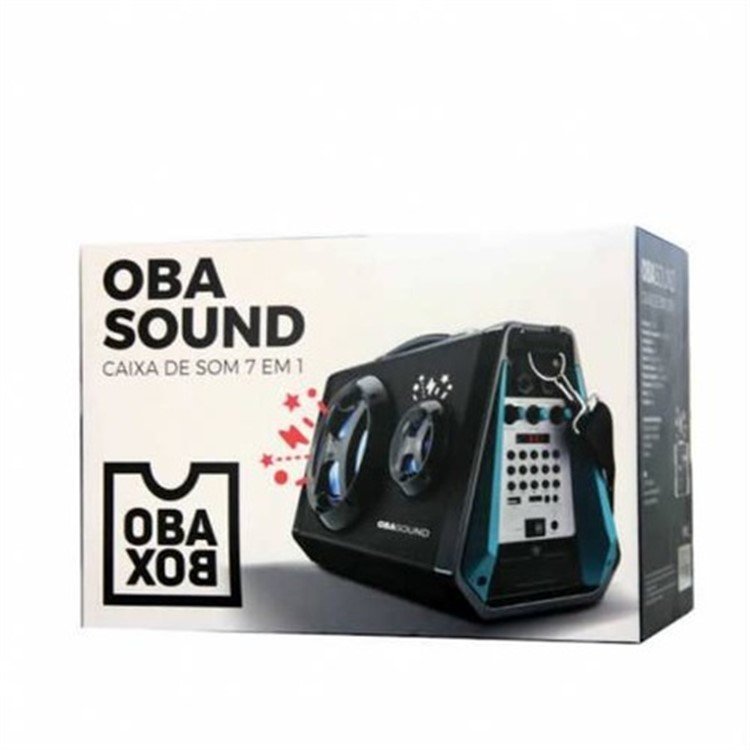 OBA SOUND Bluetoothlu Portatif Taşınabilir Amfili Hoparlör