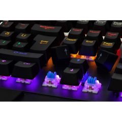 NOVATOR G505 OYUN KLAVYESİ MEKANİK RGB VE BLUE SWITCH Q KLAVYE