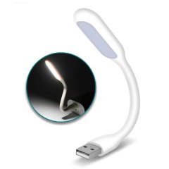 VERSATİLE OKUMA LAMBASI USB LED IŞIK ESNEK OKUMA LAMBA BEYAZ