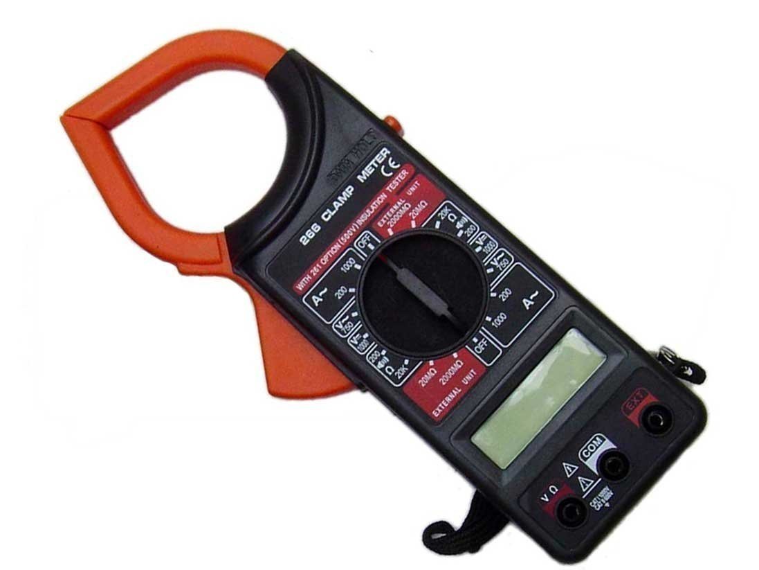 TTT-ECHNI-C DT-266 Dijital PensAmpermetre 5.1/2 Digit AC/DC Ölçüm LCD Ekranlı Pensampermetre