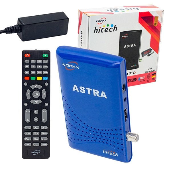 Korax Hitech Astra Tkgsli Full HD IP TV Uydu Alıcısı (2 Yıl IKS Hediyeli)