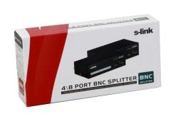 S*LINK SL-BNC8 BNC SPLİTTER 8 PORT 9V 110MHZ VİDEO BNC SPLİTTER