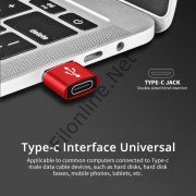 FİLONLİNE ERKEK USB TO DİŞİ TYPE-C ÇEVİRİCİ DATA OTG ADAPTÖR DÖNÜŞTÜRÜCÜ 