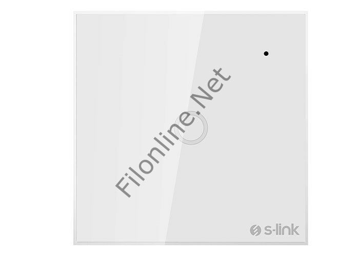 S-LINK SL-EG31 KABLOSUZ VE DOKUNMATİK AYDILATMA ANAHTARI 1'Lİ WIFI TUYA DESTEKLİ