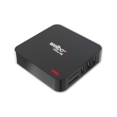 WELLBOX WX-H3  UYDU ALICISI ULTRA  4K HD 10.0 ANDROID 2GB RAM 16GB HAFIZA 2.4G WIFI/USB  TV BOX