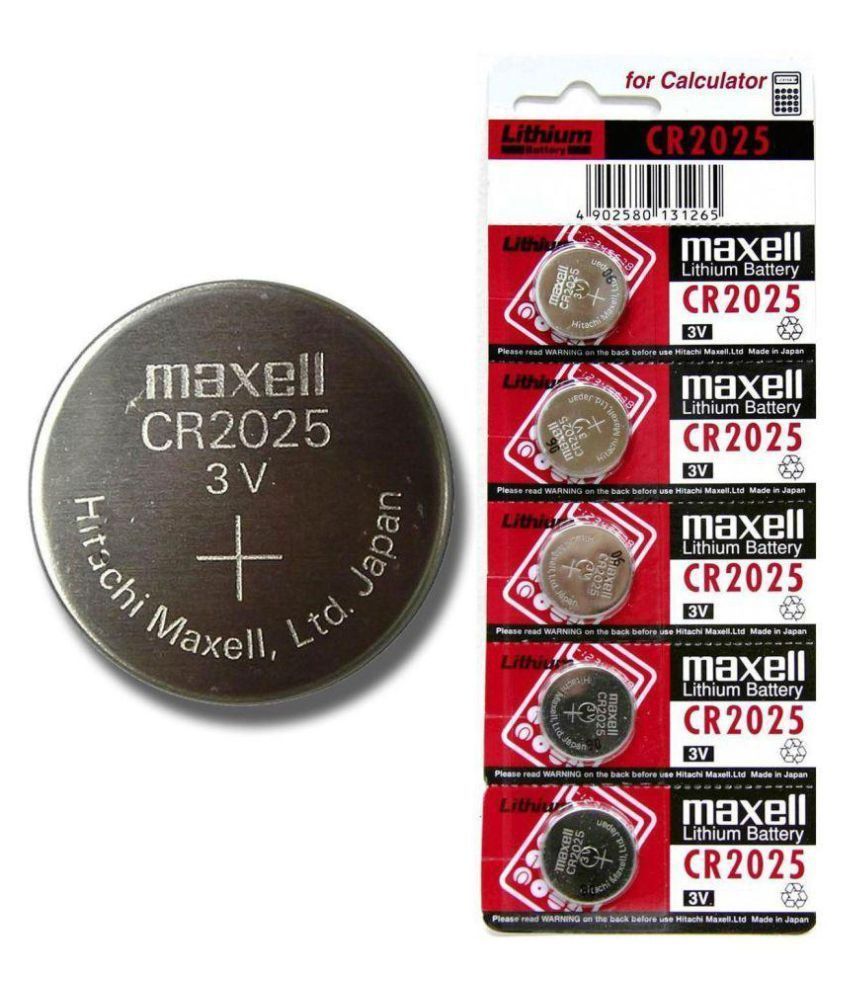 MAXELL CR2025 LİTHİUM HAFIZA PİLİ (5ADET)