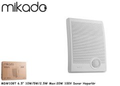 MİKADO MDW108T DUVAR HOPARLÖR 6.5'' 10W/5W/2.5W MAX:20W 100V DUVAR HOPARLÖRÜ