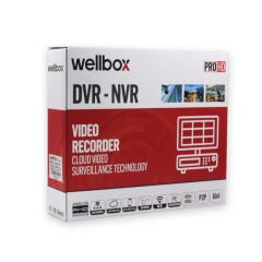 WELLBOX WB-204N1H00 KAYIT CİHAZI 4 KANAL AVD DVR 5MP  WIFI/USB MOUSE NVR PRO HD 5 IN 1 KAYIT CİHAZI