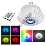 GOLD ORION OR-1004 MÜZİK LAMBASI LED TAVAN RGB ANİMASYONLU 220V E27 DUY BLUETOOTH KUMANDALI 