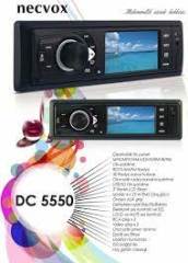 Necvox DC 5550 Oto Teyp 3’’ LCD Ekran MP4/MP3/WMA/DIVX/RMDV/RMRDS Okuyuculu Kumandalı Oto Teyp