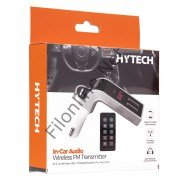 HYTECH HY-XCB75 5V 2.1A LED EKRAN USB +TF DESTEĞİ GRİ BLUETOOTH FM TRANSMITTER