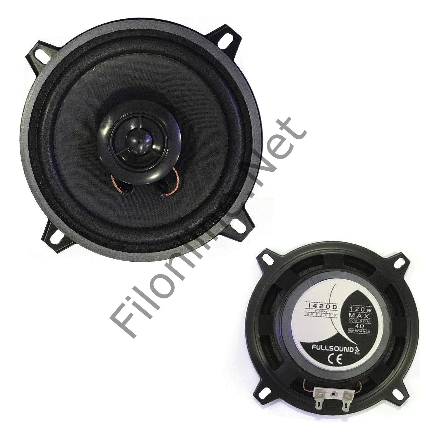 FULLSOUND 1420D 5'' 13CM 120W TWEETER'Lİ 4 OHM SPEAKER HOPARLÖR