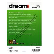 DREAMSTAR C1 PRO 4K ANDROID TV 2GB RAM 16GB HAFIZA ANDROID 10 ULTRA HD TV BOX UYDU ALICISI