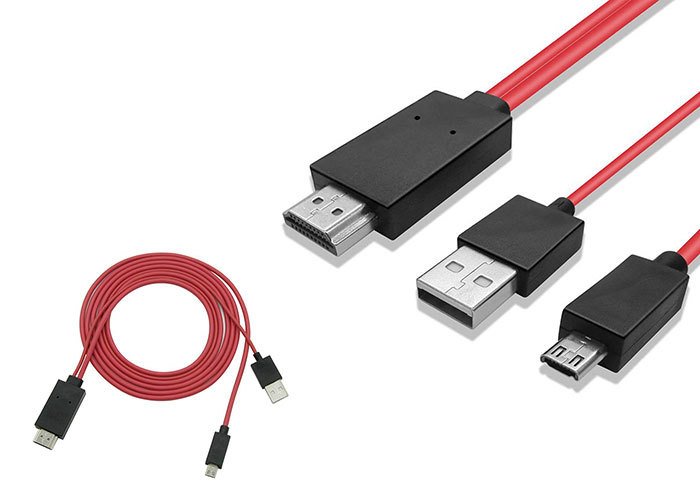 S-LINK MHL-50 ÇEVİRİCİ KABLO HDMI MHL MICRO 5 PİN HDMI GÖRÜNTÜ AKTARICI KABLO