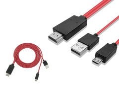 S-LINK MHL-50 ÇEVİRİCİ KABLO HDMI MHL MICRO 5 PİN HDMI GÖRÜNTÜ AKTARICI KABLO