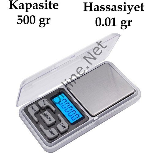 OCASSO OCS-0016 CEP BASKÜLÜ DİJİTAL HASSAS ELEKTRONİK KUYUMCU CEP TERAZİ TARTISI 500G/0.1G