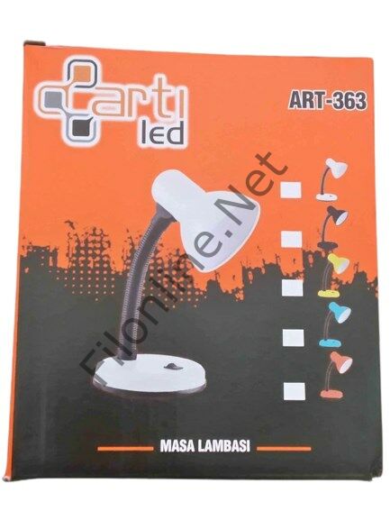 ARTI LED ART-363 E27 DUY METAL BEYAZ MASA LAMBASI