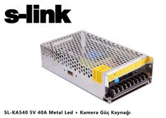 S-LINK SL-KA530 LED ADAPTÖRÜ 5V 30A 100-240V/AC 50-60HZ METAL LED ADAPTÖRÜ