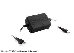 EVERSONIC   SL-KA127 KAMERA ADAPTÖRÜ 12 WATT 1 AMPER  12 VOLT 5.5*2.5 KAMERA ADAPTÖRÜ