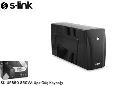 S-LINK SL-UP850 GÜÇ KAYNAĞI 850VA 10MS 220VAC/50HZ 45DB SİMÜLE SİNÜS YOLU UPS GÜÇ KAYNAĞI