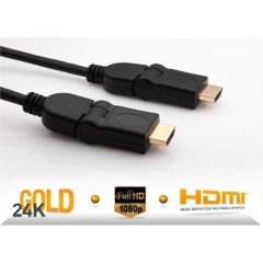 SLX-316 Hdmı 24k Gold 3D 1,4V 1080P Oynar Başlı  3m Kablo