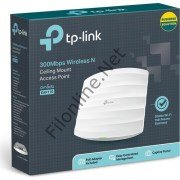 TP-LINK EAP110 300MBPS WIRELESS N TAVAN MONTAJLI MERKEZİ WI-FI YÖNETİMLİ ACCESS POINT